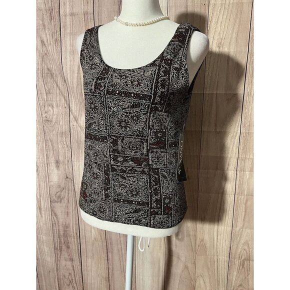 Onyx Nite Formal Tank Women's Medium Black/Red - Picture 2 of 11